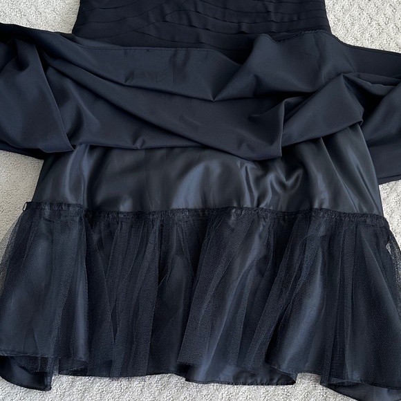 Jessica Howard Black Fit & Flare Formal Cocktail Dress Size 14P Formal Feminine - Picture 5 of 13